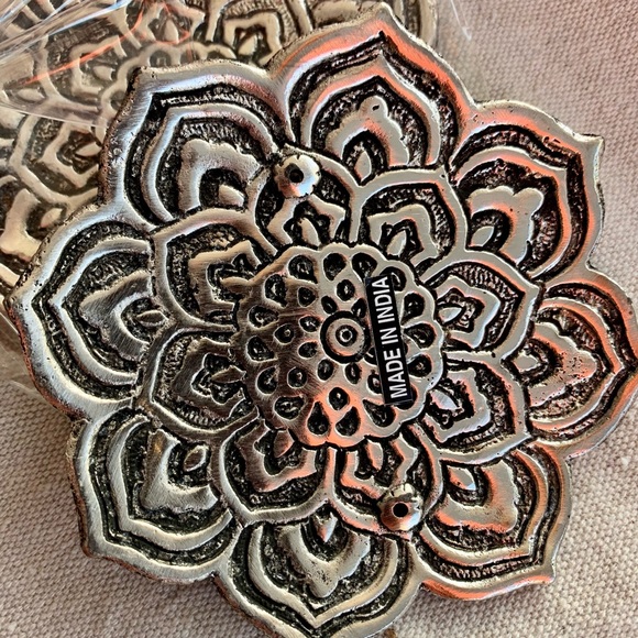 Vintage Lotus Gift Chest w/ Chimes Incense Candles Heart Porcelain Box & More 🌸 - Picture 6 of 10